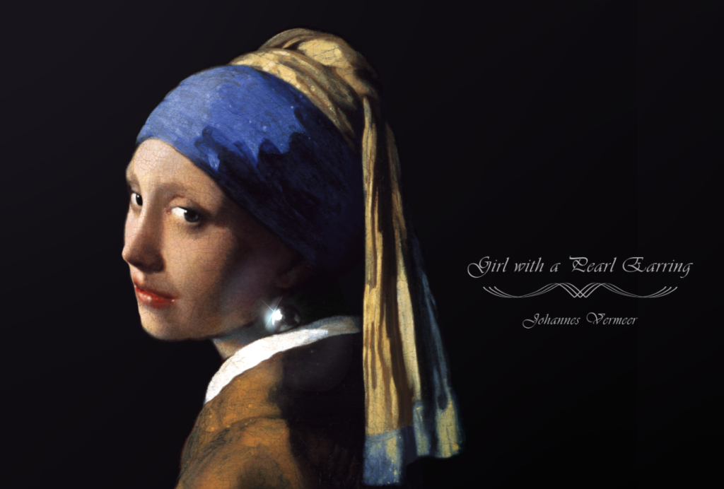 絵画「真珠の耳飾りの少女」のLive2Dモデルを制作、作品紹介ページを公開しました。